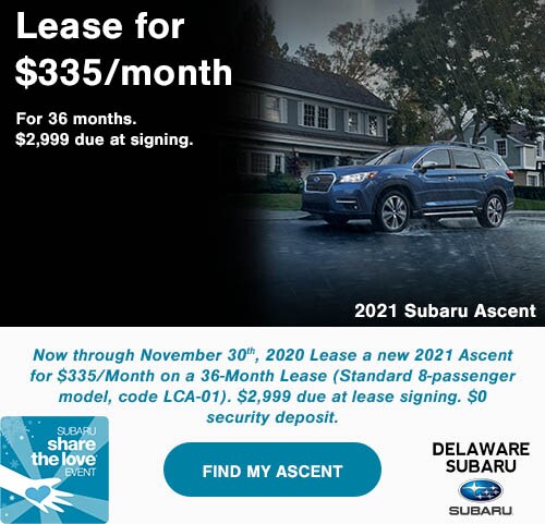 2021 Ascent Lease