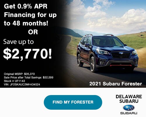 2021 Forester Discount APR