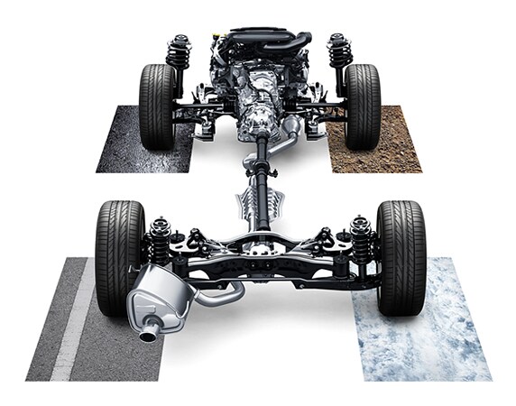 Symmetrical All Wheel Drive