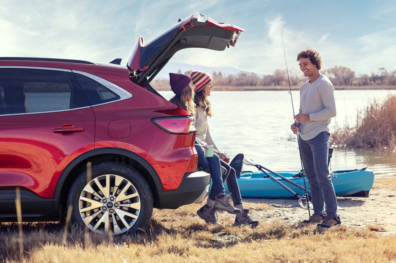 2020 Ford Escape With People On A Fishing Trip 2020 Ford Escape With People On A Fishing Trip