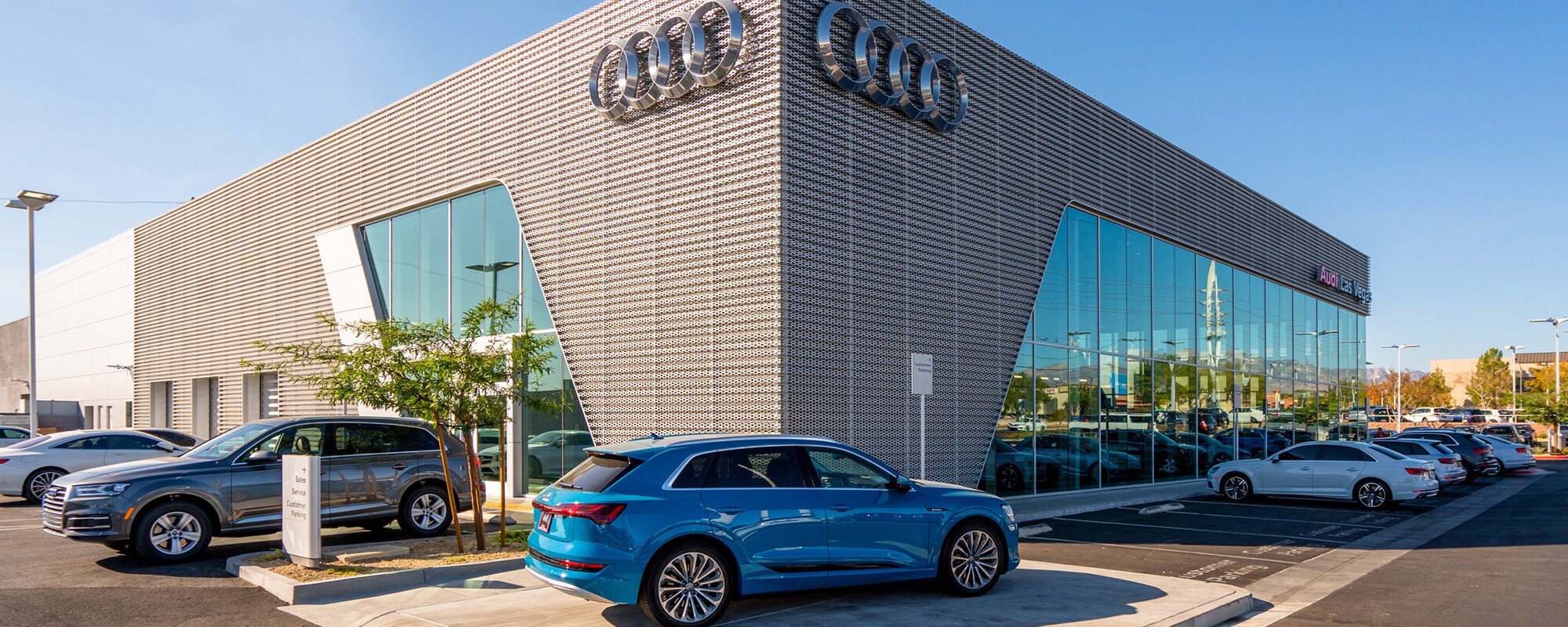 Audi Las Vegas Outside view of Audi Las Vegas