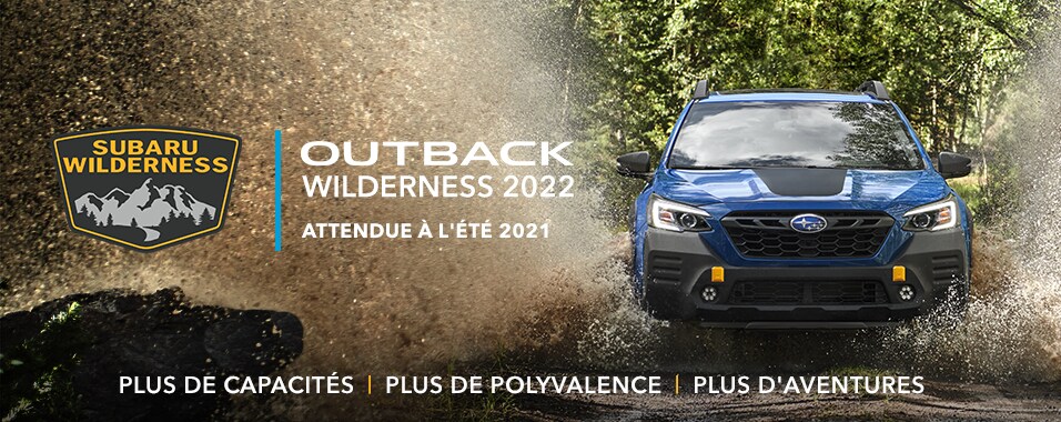 Subaru Outback Wilderness 2022 - Desjardins Subaru Subaru Outback Wilderness 2022 - Desjardins Subaru
