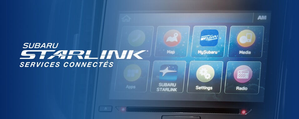 Services Connectés Subaru Starlink