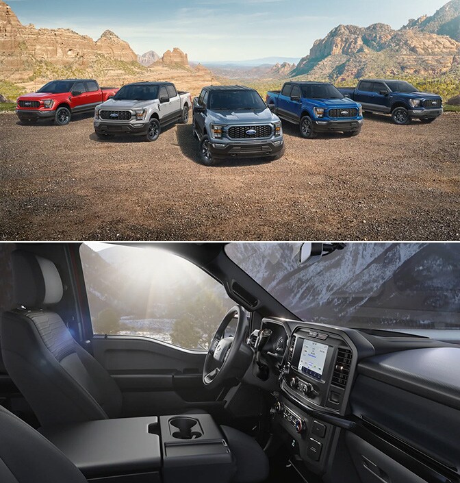 Ford F-150 vs. Tacoma Size Configurations