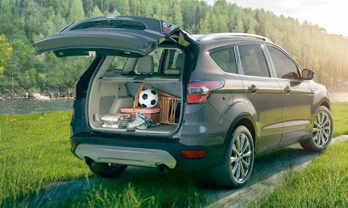 2018 Ford Escape Cargo room