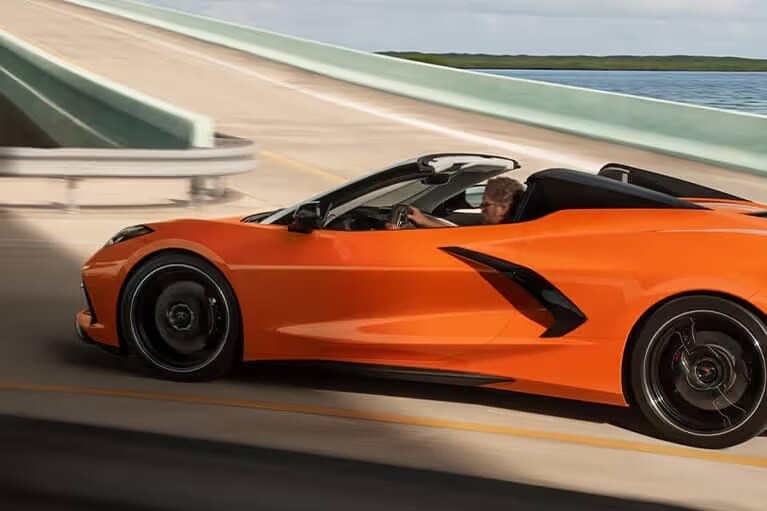 2022 Corvette Stingray 3LT Convertible in Amplify Orange