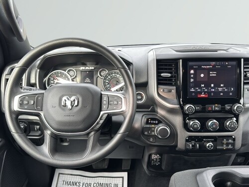2025 RAM 1500 view of dash