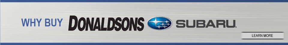 Why Buy at Donaldsons Subaru
