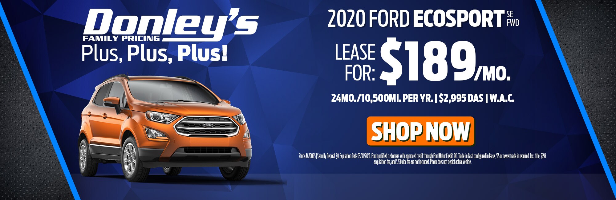2020 Ford EcoSport SE