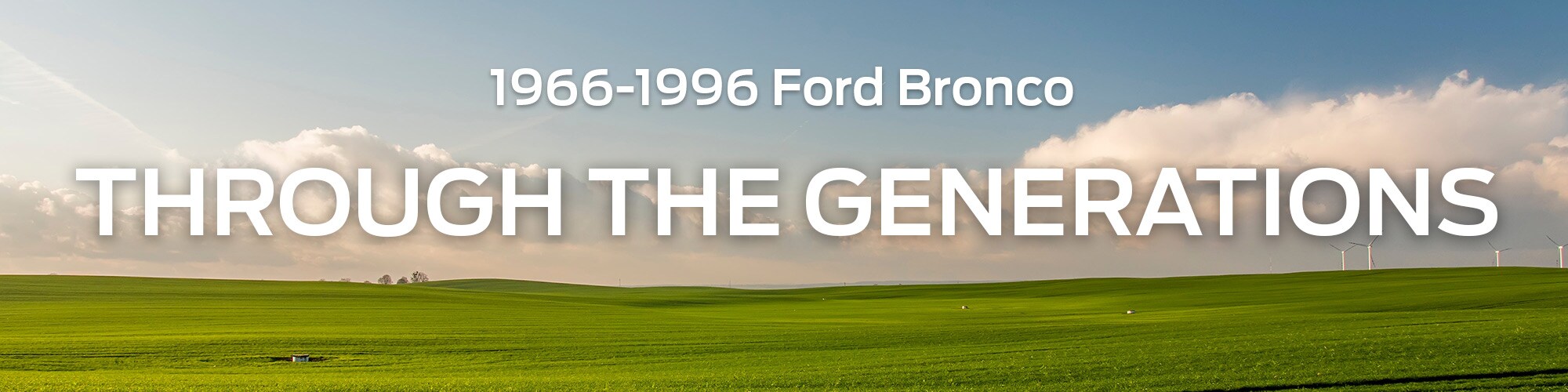 Ford Bronco Generations