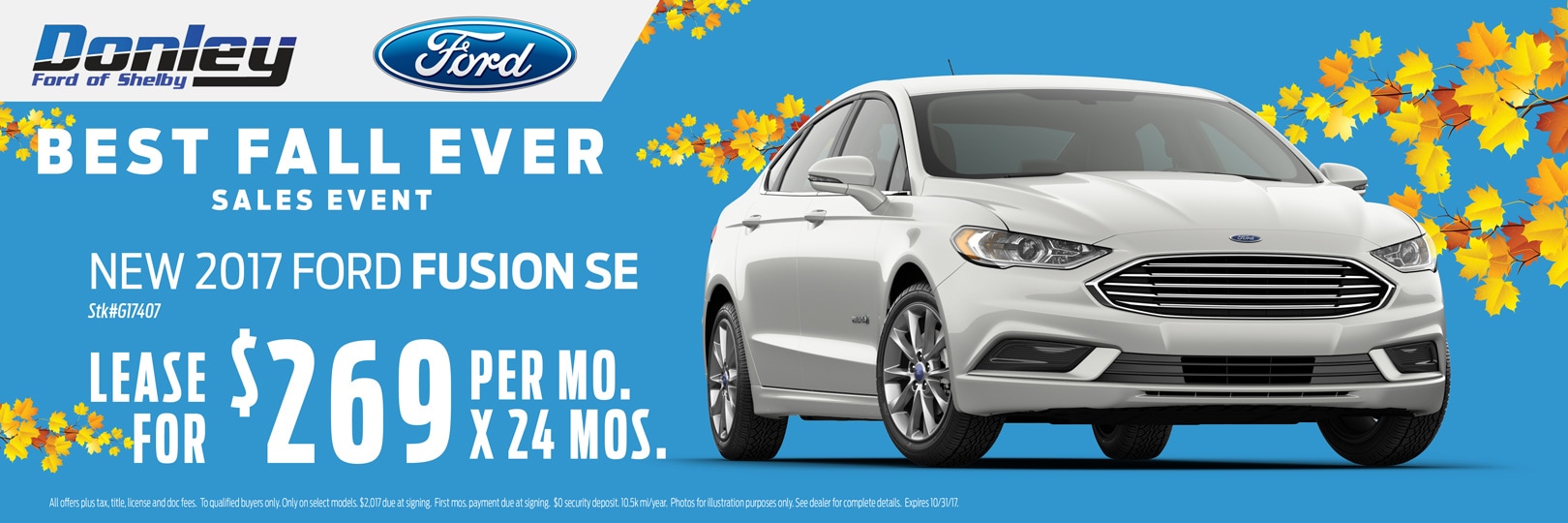 October 2017 Ford Fusion Special