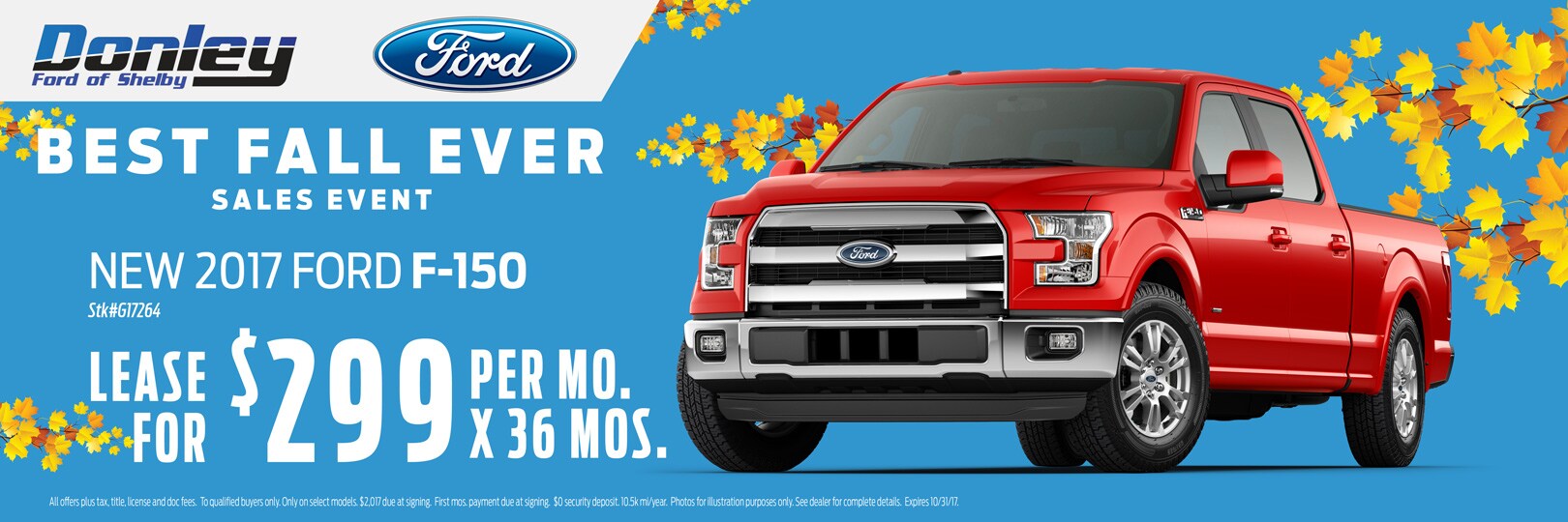October 2017 Ford F-150 Special