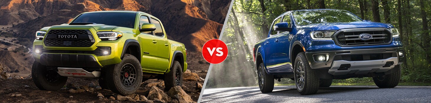 Toyota Tacoma vs Ford Ranger Comparison