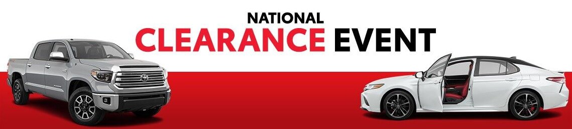 Toyota National Clearance Event