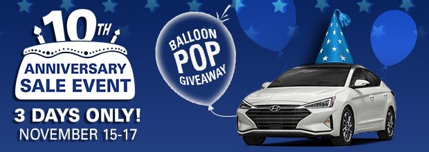 10th Anniversary Sale Event