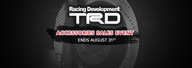TRD Accessories Sales Event