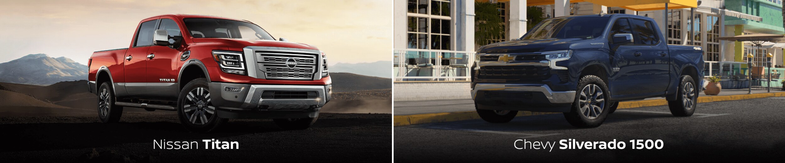 Nissan TITAN vs. Chevy Silverado