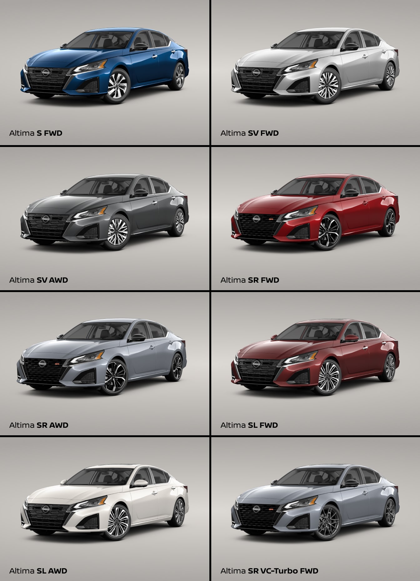 Nissan Altima Trim Levels