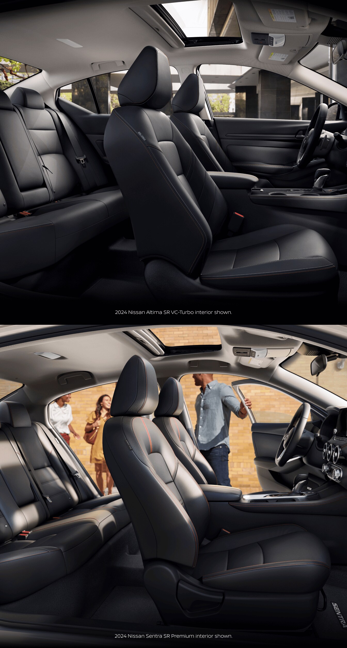 Nissan Sentra vs. Altima: Interior Tech & Features