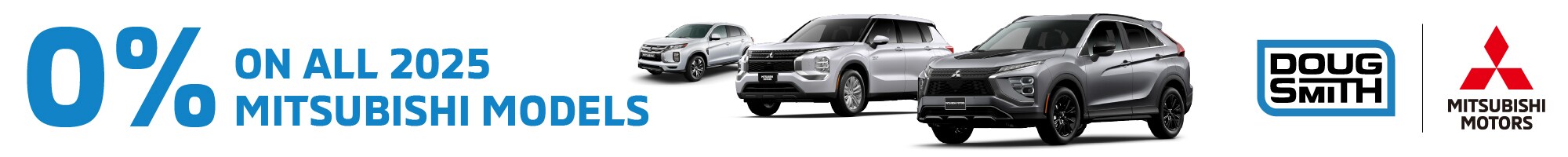0% APR on all 2025 Mitsubishi Models - Best New Mitsubishi Deals in Utah - Utah Mitsubishi Dealer Specials