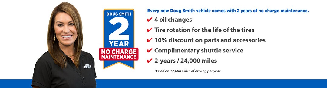 Doug Smith 2 Year No Charge Maintenance.jpg 2 Year No Charge Maintenance on Every New Vehicles at Doug Smith CDJR Dealer in Utah