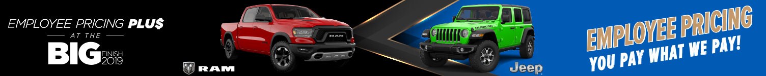 December 2019 Ram and Jeep Special Deals in Utah