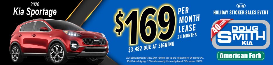 Best New Kia Deals and Specials on New Kia Models at Doug Smith Kia Dealer in American Fork Utah