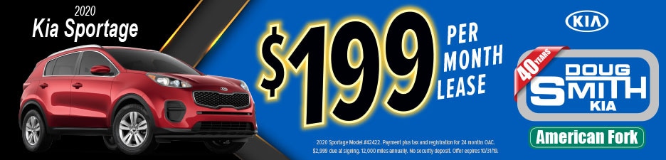 Best New Kia Deals and Specials on New Kia Models at Doug Smith Kia Dealer in American Fork Utah