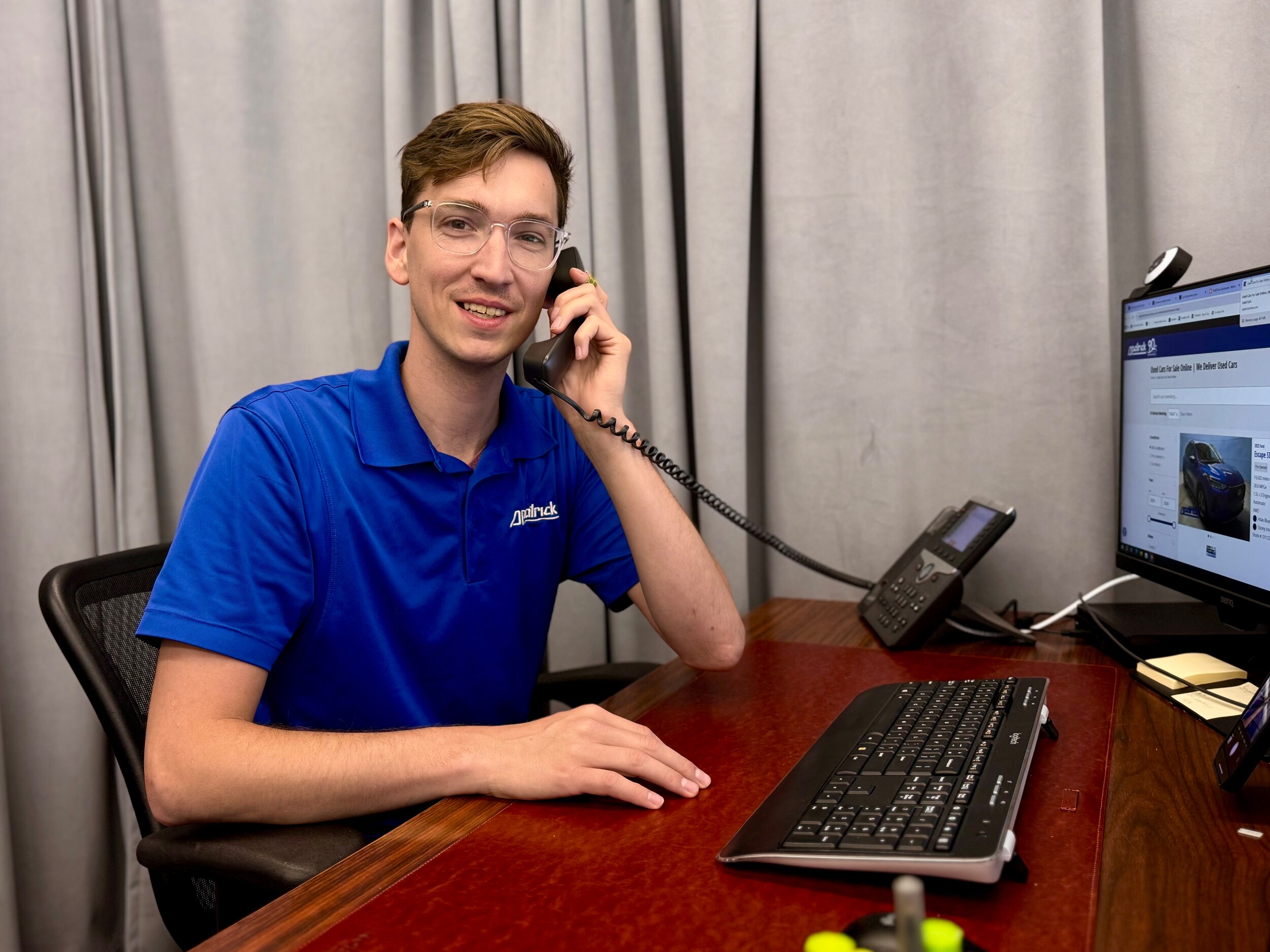 buy car online near me - sales representative