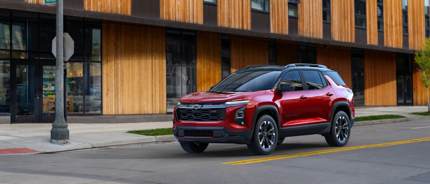 2026 Chevy Equinox Exterior Waiting At City Stoplight