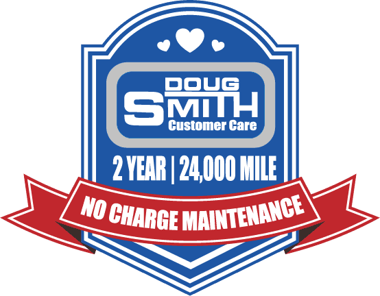 Doug-Smith-No-Charge-Maintenance-Logo.png 2 Year No Charge Maintenance on NEW Vehicles in Utah
