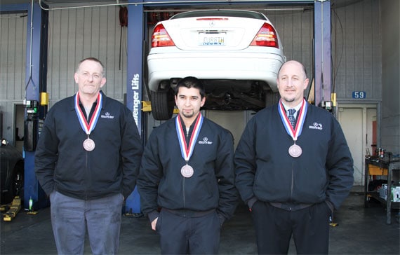 Mercedes-Benz Stars Of Service Championships 2012 Local Quarter-Final Champions