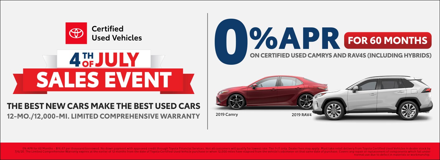 0% APR - TCUV - Dublin Toyota