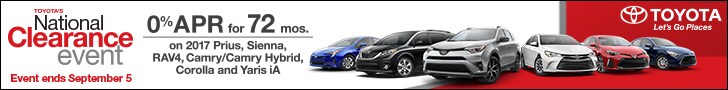 0% APR for 72 Mos - Toyota