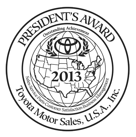 President's Award Toyota Motor Sales Logo Image, Toyota Dealers, Michigan President's Award Toyota Motor Sales Logo Image, Toyota Dealers, Michigan - Dunning Toyota