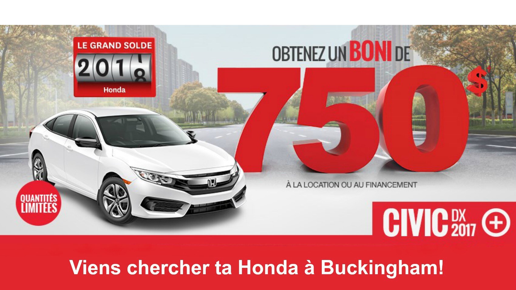 Dupont & Dupont Honda concessionnaire Honda à Gatineau