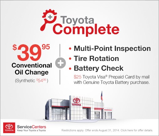 Toyota Complete Offer