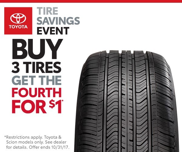Durango Toyota Tire Savings Event