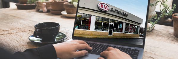 Sales Open - person on computer