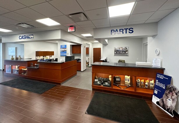 Parts and Cashier
