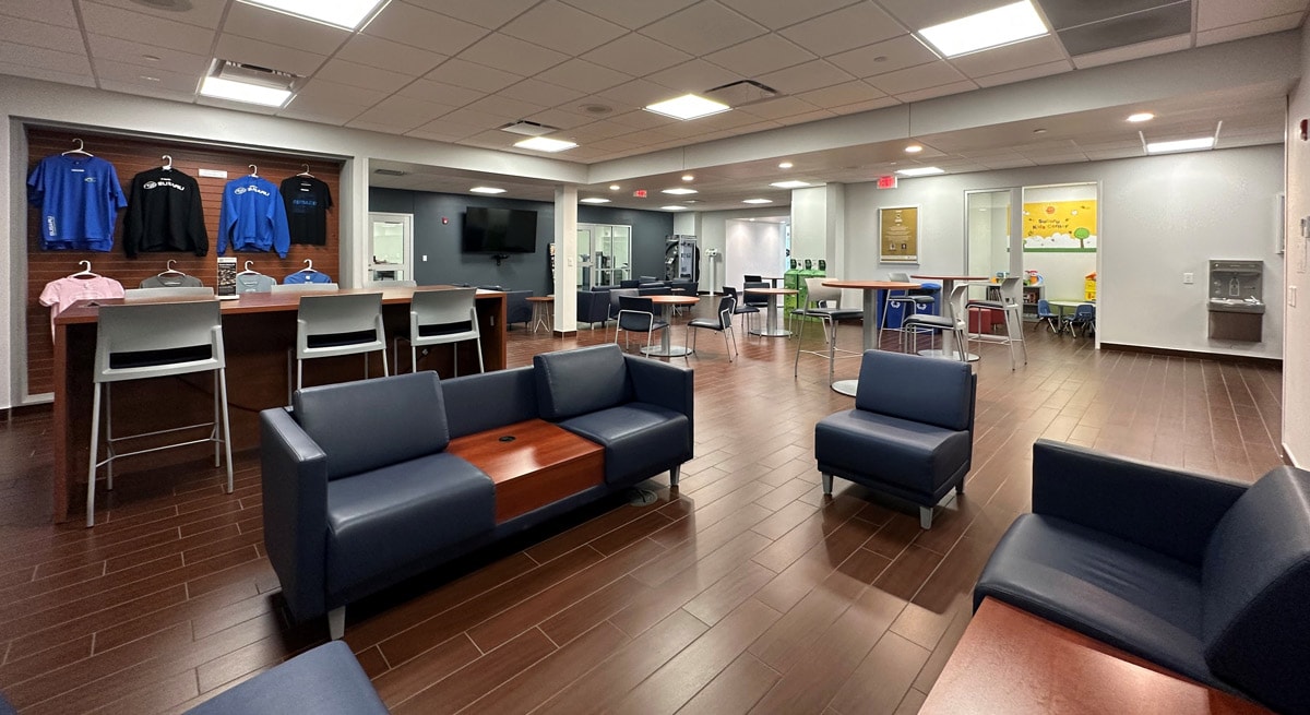 DuTeau Subaru Service Department Lounge