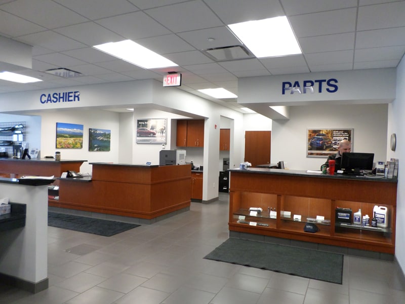 Parts and Cashier