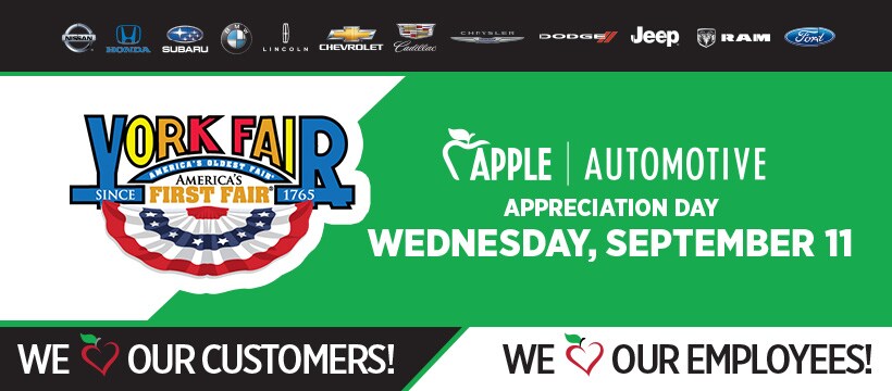 Apple Automotive Group Customer Appreciation Day At York Fair