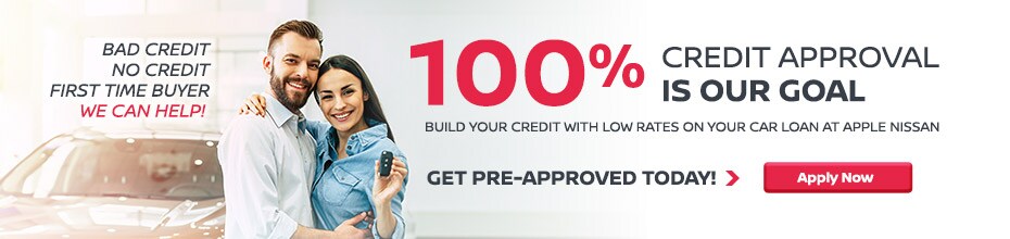 Guaranteed Auto Financing at Apple Nissan