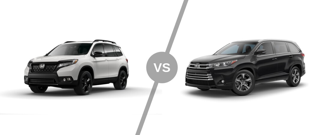 Honda Passport vs. Toyota Highlander Groton CT.png