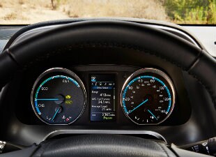 2017 Toyota RAV4 Hybrid instrument cluster 2017 Toyota RAV4 Hybrid instrument cluster