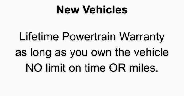 lifetime powertrain warranty