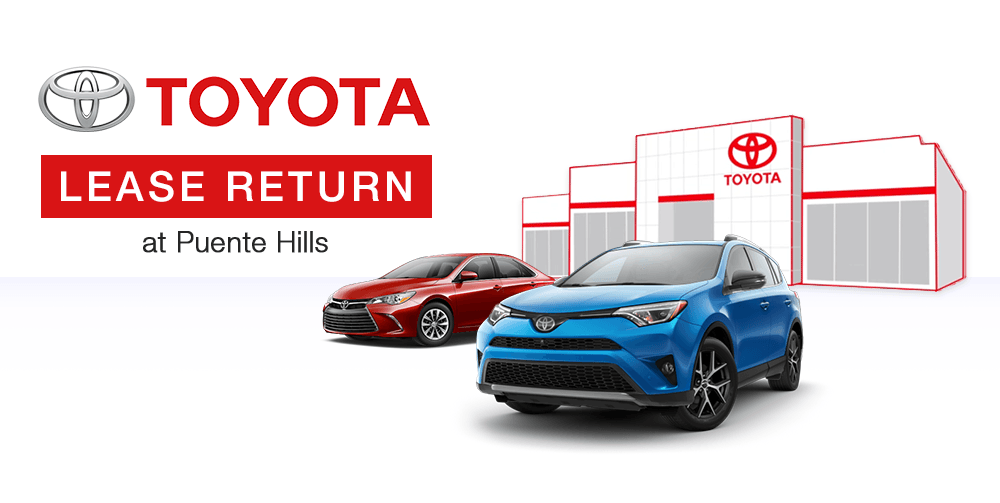 Toyota Lease Return at Puente Hills Toyota Lease Return at Puente Hills