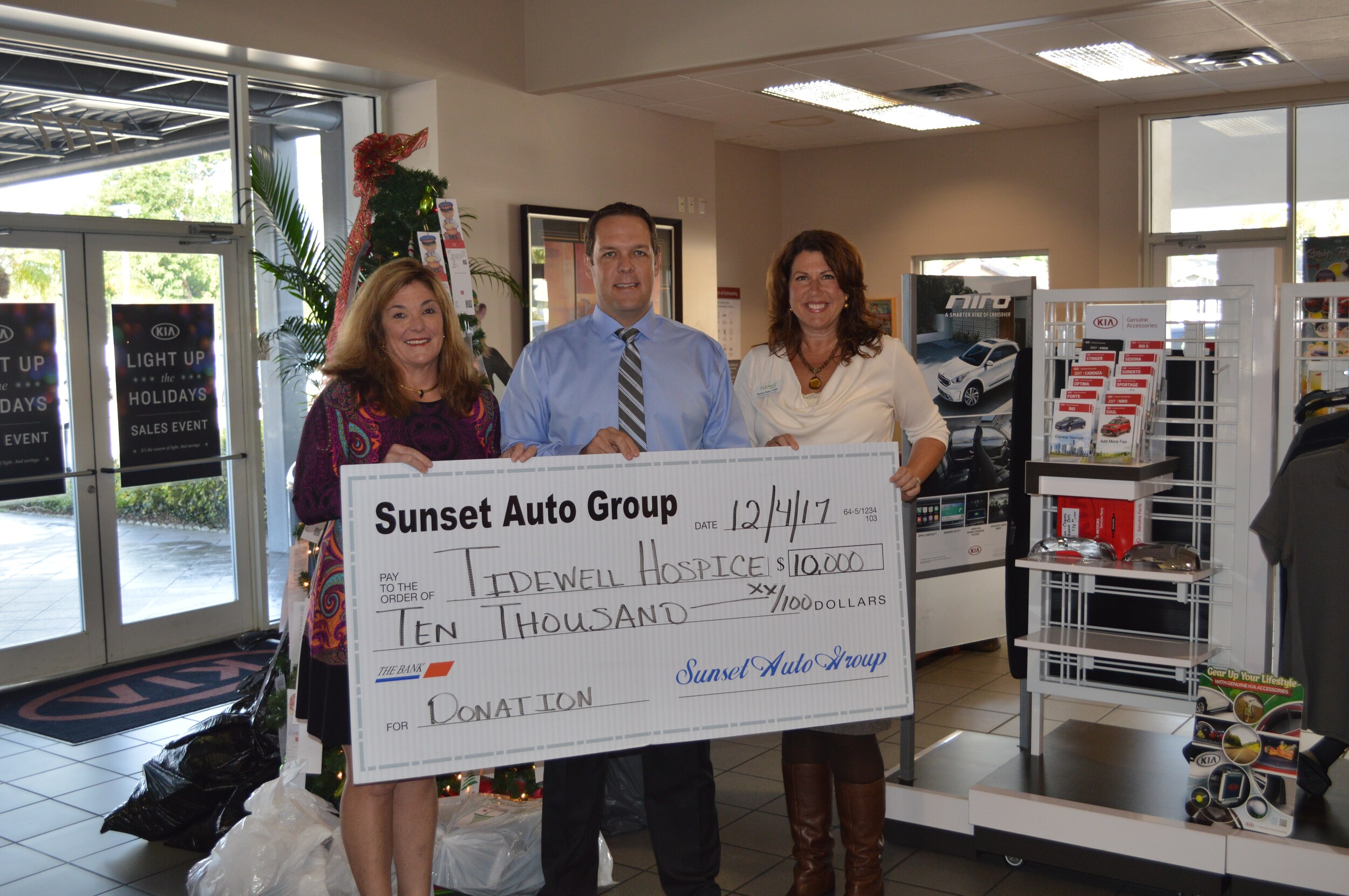 Tidewell Hospice 2017 Donation