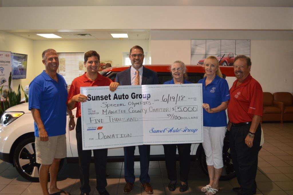 Special Olympics 2018 donation